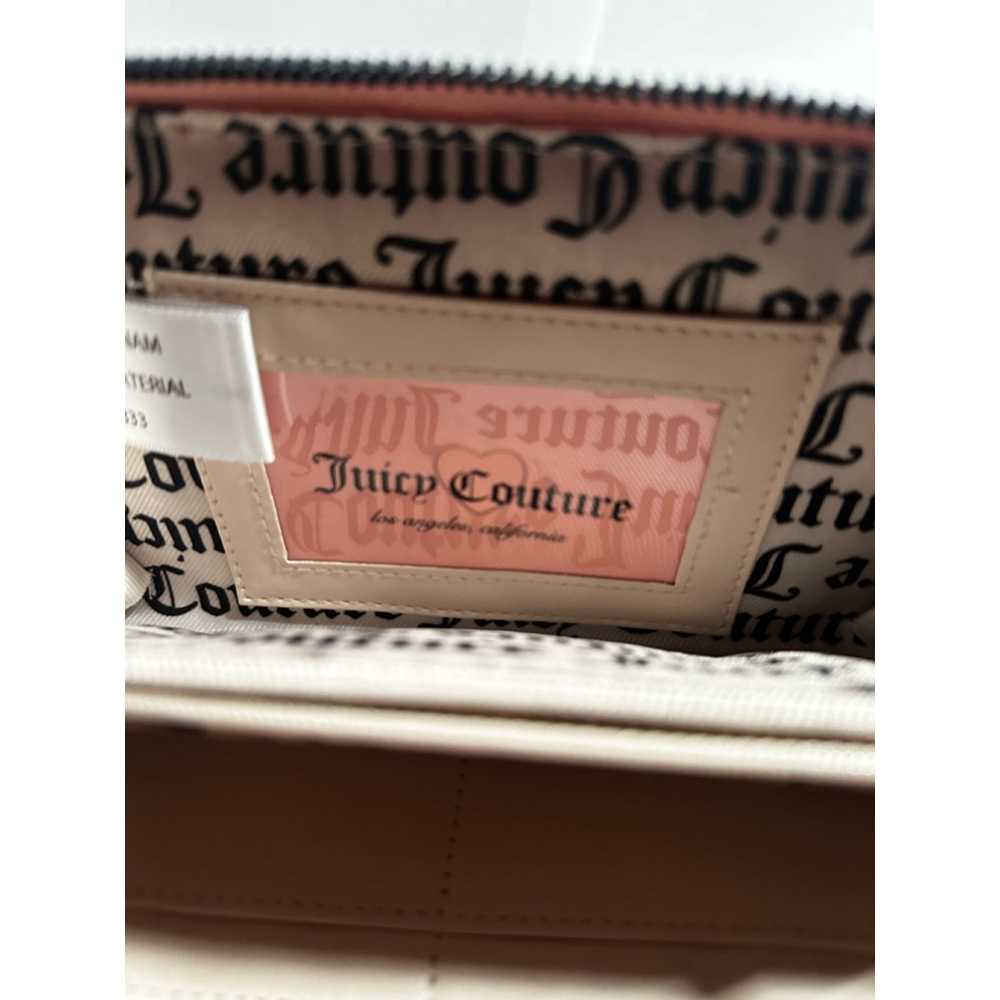 JUICY COUTURE Dusty Blush Pink Embossed Zipper Closure Wallet - Picture 6 of 12